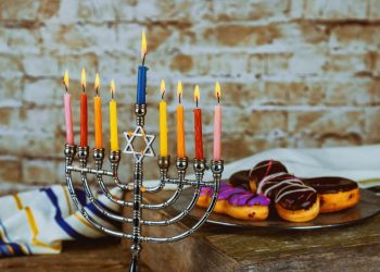 Light Up the Night: The Perfect Outdoor Hanukkah Menorah