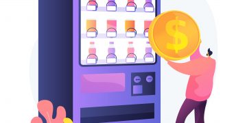 Advertising through Vending Machines