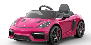 The Porsche Spyder Ride on Car, available at Kids Cars