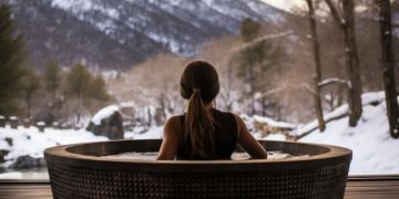 Relaxation with the Wilderness Hot Tub